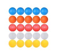 BESPORTBLE 30Pezzi Pz Palline Allenamento per Golf Palline Cave Non Porose per Indoor Pz in Sicure e Leggere per Allenamenti