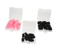 BESPORTBLE 36 pezzi Coperture Microfono in Resistenti per Microfoni Headset e Lavalier Schiuma Protettiva Lavabile per Performance e Trasmissioni Scudo Antivento per Microfono Clip