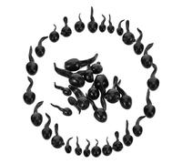 BESPORTBLE 39 Mini Figurine Rosse Rospo Miniature Realistiche per Bonsai Micro Paesaggi e Decorazioni Acquario Sculture Animali per in Resina