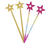 BESPORTBLE 4 Bacchette Forma da Colorati per Accessori per Performance e per Compleanni Cosplay e Spettacoli Teatrali