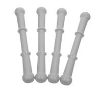 BESPORTBLE 4 Manopole Filettate in Plastica per Cavallo Dondolo Maniglie Ricambio per Giocattoli Facili da Installare e Resistenti per Sicurezza e Comfort
