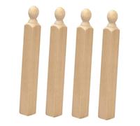 BESPORTBLE 4 Mini Simulazione Della in Legno Casa Miniature Della Mini Casa Miniatura Da Te Accessorio Per Scala