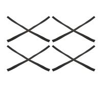 BESPORTBLE 4 Paia Piedini Antiscivolo per Cavallo Dondolo Cuscinetti in Spugna Autoadesivi per Protezione Pavimenti Delicati Riduzione Rumore e Sicurezza