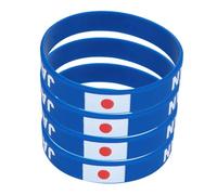 BESPORTBLE 4 Pezzi Braccialetto Commemorativo Braccialetti Per Uomini Braccialetti Motivazionali Braccialetti Da Tennis Bande Da Polso Fasce Per Il Sudore Del Polso Da Tennis Gel Di Silice