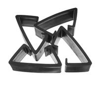 BESPORTBLE 4 Pezzi Clip per Mobili da Esterno in Rattan da Connettori Resistenti per Divani Moduli e Salotti da Patio Elementi di Fissaggio Neri con Interno Clips per Divanetti da Giardino