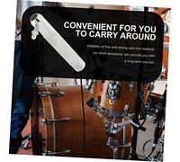BESPORTBLE 4 Pezzi Contrappeso per Piatti Batteria in Ghisa Accessorio Strumento per Bilanciamento Hi Hat Peso Sostitutivo per Stand Cymbals Duraturo e Compatto