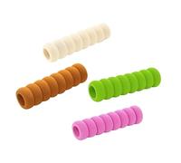 BESPORTBLE 4 Pezzi Copri Maniglia Porta a Molla in Eva Protezione Maniglia Porta Per Bambino Bambina Di Sicurezza Protettiva Forniture Di Sicurezza Per Bambino Bambina Verde Rosa Marrone Beig