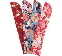 BESPORTBLE 4 Pezzi Custodie Ventaglio Mano Vintage in Seta con Motivi Floreali Borsa Portatile per Ventagli Giapponesi Protettiva e Raffinata per Uso Quotidiano e Regalo