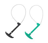 BESPORTBLE 4 Pezzi Fune in Acciaio Per Maiali Stabilizzatore Multifunzionale Per Trappole Portatili Accessorio Di Cattura Per Maiali