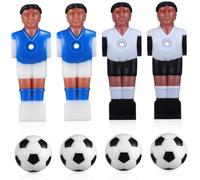 BESPORTBLE 4 Pezzi Giocatori di Calcio Balilla da Tavolo con Mini Palline Sostituzione Facile per Partite Mini Soccer Game Accessori per Calcio Balilla Desktop Gioco da Scrivania Divertente e