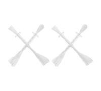 BESPORTBLE 4 Pezzi Lampada a Stoppino con Tubo in Vetro e Cotone per Olio e | Ricambio per Lanterna, Luce Intensa, Resistente All’usura, Accessorio per Preghiere e Cerimonie