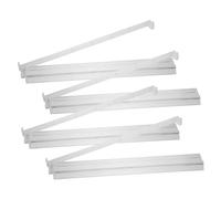 BESPORTBLE 4 Pezzi Pz Raccoglitore Mahjong Trasparente con Spingitore e Righello Organizer Piastrelle Mahjong Americano Supporto in Plastica Trasparente per Partite Precise e Ordinate