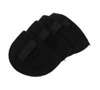 BESPORTBLE 4 Pezzi Spalline Per Abbigliamento Spalline Nere Spalline Invisibili Spalline Da Uomo Spalline in Lino Spalline Per Bretelle Spalline Del Vestito Spalline Sportive Black