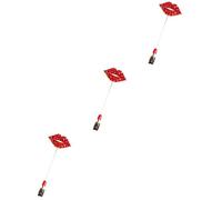 BESPORTBLE 4 Pezzi Spilla olio rosse spille per le donne spilla per vestiti Pin percorsi di bellezza spille per cappelli da donna spilla da cappello Pin del cappello lega