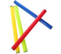 BESPORTBLE 4 Pezzi Testimone per Staffetta Plastico per Corse di Staffetta su Pista con Colore Brillante Colore Casuale