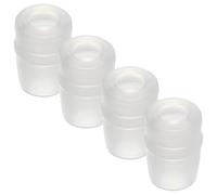 BESPORTBLE 4 Pezzi Valvola Bite in Silicone Morbido per Bottiglia Sportiva Beccuccio Idrorepellente Antiperdite per Sacca Idratazione Ricambio Ergonomico per Ciclismo e Alpinismo