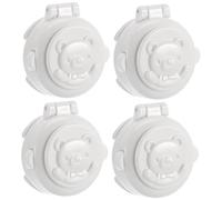 BESPORTBLE 4 Protezione Pulsanti Sicurezza Coperture Cartoon e Auto Antipremitura Facile Installare e Rimuovere Antiscivolo e