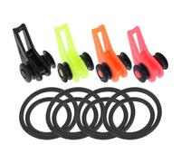 BESPORTBLE 4 pz Canna da Pesca Gancio Custode con 4, Pesca Esca Titolare Plastica Canna da Pesca Gancio Custode Accessori da Pesca Strumenti