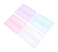 BESPORTBLE 4 Pz Drill Bits Storage Case, Grinding Heads Organizer, Custodia Attrezzi Manicure Vuota PP, 14 Scomparti, Stabile, per Salone Unghie