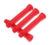 BESPORTBLE 4 Pz Punta di Calafataggio, Caulking Nozzle for Windows, Accessorio in Plastica Rossa, Riutilizzabile, per Porte, Casa e Costruzione