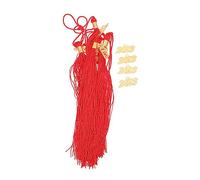 BESPORTBLE 4 Set Decorazione Del Cappello Del Dottore Laurea Blu Nappe Accademico Decorazioni Lascia Nappa Grad Cap Ciondoli Decorativi Per Cappelli Nappa Cappello Da Dottorato Rosso Lega