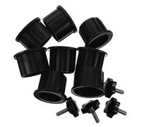 BESPORTBLE 4 Set di Parti di Riparazione per ombrellone: Supporto per Base per ombrellone con Viti M8, Accessori per da Esterno, Adattatore per Tubo per palo per Giardino, Veranda, Cortile, Patio