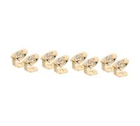 BESPORTBLE 4 Set Gemme dei Denti Dente Delirio Uomini Denti Hip-Hop Griglia Lucida Accessori per Rapper Hip Hop Accessori Griglia A Denti Singoli Oggetti di Scena del Rapper Strass 2 Pezzi*4
