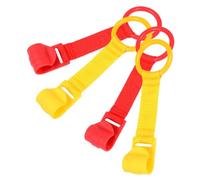 BESPORTBLE 4pezzi Anello da Tirare per Ragazzo Ragazza Ragazza in Plastica e Tessuto e Leggero per Apprendere Stare in Piedi e Migliorare la Cognizione dei Colori Strumento di Assistenza