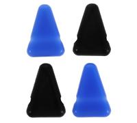 BESPORTBLE 4pezzi Base per Forcella Supporto in Silicone per Meditazione Accessorio per Strumento di Terapia Sonora Stabilizzatore Portatile per Forcella da Design Anti-vibrazione per Uso Pro