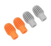 BESPORTBLE 4pezzi Copri-bacchette in Silicone Punte Per Bacchette Accessori Per Batteria Protezioni Per Esercitazione Batteria
