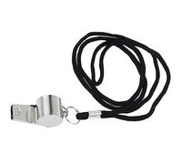 BESPORTBLE 4pezzi Fischietto Per Arbitro Sportivo in Acciaio Inox Fischietto Ad Alta Frequenza Per Esterni Di Emergenza Leggero Portachiavi