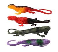 BESPORTBLE 4Pezzi Giocattoli Educativi per Animali Imitati Giocattoli Divertenti Resistente per Decorazioni e Regali Anole per Curiosi
