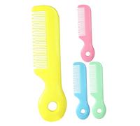 BESPORTBLE 4pezzi Pettine Per Per Ragazzo Denti Rotondi Di Pettini Di Sicurezza Per Districare Delicatamente i Dei Ragazzo Piccoli Strumento Per Pulizia Dei