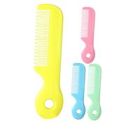 BESPORTBLE 4pezzi Pettine Per Per Ragazzo Pettine Di Sicurezza Denti Rotondi Di Pettini Colorati Per Pettinare Delicatamente i Dei Ragazzo Piccoli