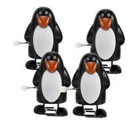 BESPORTBLE 4pezzi Pz Giocattoli Orologeria Natalizi Gadget per Feste Giocattolo Animale a Carica per Riempire Calza Befana Giocattoli Carica per Sacchetti Regalo Riempitivi per Calze di Natal