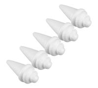 BESPORTBLE 5 Coni Gelato Schiuma Artificiale Modellini Sicuri per Decorazioni da Te per Casa Scuola e Feste Materiale Polistirene per Attività Creative e Apprendimento Motorio