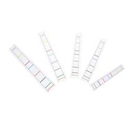 BESPORTBLE 5 fogli Adesivi per Violoncello Etichette Posizione Note per Principianti Stickers Tasti Musicali Rimovibili Senza Danni Accessori Pratici per Studio e Allenamento