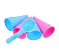 BESPORTBLE 5 Giocattoli da Spiaggia per Coni Gelato Colorati Giocattoli da Spiaggia per e Giochi Sviluppo e Infantile Colore Casuale