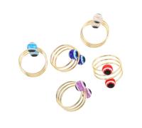 BESPORTBLE 5 Pezzi Anelli Da Donna Alla Moda Gioielli Malvagi Gioielli Ad Anello Anelli Di Halloween Anello Donne Anelli Del Malocchio Per Le Donne Anello Di Barretta Di Halloween Lega