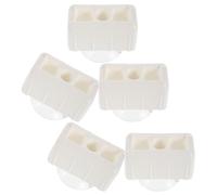 BESPORTBLE 5 Pezzi Clip Stabilizzatrici per Recinto Ragazzo Ragazza con Base Ventosa Antiscivolo Supporto Sicurezza Cancello per Mobili Nursery Clip Plastica Resistenti e Protettive per