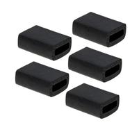 BESPORTBLE 5 pezzi Cuscini per Saxofono da Gomma Nera Comodo per Prestazioni Strumentali Accessorio Pratico e per Musicisti