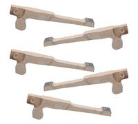 BESPORTBLE 5 Pezzi Di Accessori Per Collegamento Pianoforte Flangia Per Jack Per Pianoforte Jack In Legno Per Azione Componenti Verticali Per