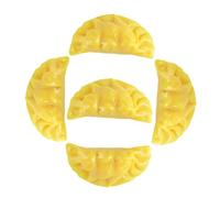 BESPORTBLE 5 pezzi Gnocchi Finti in PVC Resistente Decorazione Realistica per Cucina e Desktop Modellini Simulazione Cibo per Arredo Tavola e Vetrina