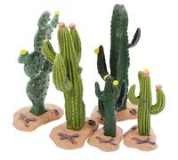 BESPORTBLE 5 pezzi Modelli di Cactus Artificiali Miniature per Tavolo da Sabbia Piante Finte Realistiche per Decorazioni Micro Paesaggi e Terrari DIY Dimensioni Compatte e Dettagli Curati