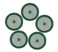 BESPORTBLE 5 Pezzi Setacci per da in Plastica Attrezzi per Semina Leggeri e Riutilizzabili Filtro Manuale per Sementi e Compost Accessori per Giardinaggio Pratici e Facili da Usare