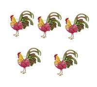 BESPORTBLE 5 Pezzi Spilla Animale Spille Per L'abbigliamento Pin Di Smalto Spilla Novità Costume Da Pollo Vestito Pin Di Risvolto Spilla Spilla Estetica Perno Estetico Colorato Lega
