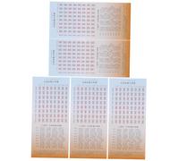 BESPORTBLE 5 Pz Libri I Ching su con Esagrammi Illustrati Guida Completa alla per Letture Accurate e Approfondite