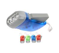 BESPORTBLE 5 Pz Torcia Elettrica Luci Della Torcia Scuotere La Torcia Piccola Torcia Luce Di Emergenza Torcia Da Campeggio All'aperto Torcia a Manovella Per Il Campeggio Torcia a Led Plastica