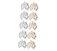 BESPORTBLE 5 Set Accessori Per Il Cuore Delle Foglie Spilla Spille E Sciame Di Sciarpa Pin Del Risvolto Spille Di Organi Umani Spille A Cuore Per Donna Spille Da Donna Lega 2 Pezzi*5