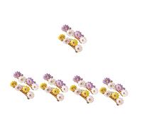 BESPORTBLE 5 Set Fermagli Per Colorati Per Ragazze Fermagli Per Da Sposa Fermaglio Per Primaverile Per Donne Fermaglio Per Per Fini 2 pezzi*5